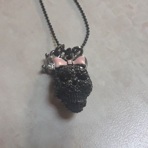 Skull necklace by Betsy Johnson